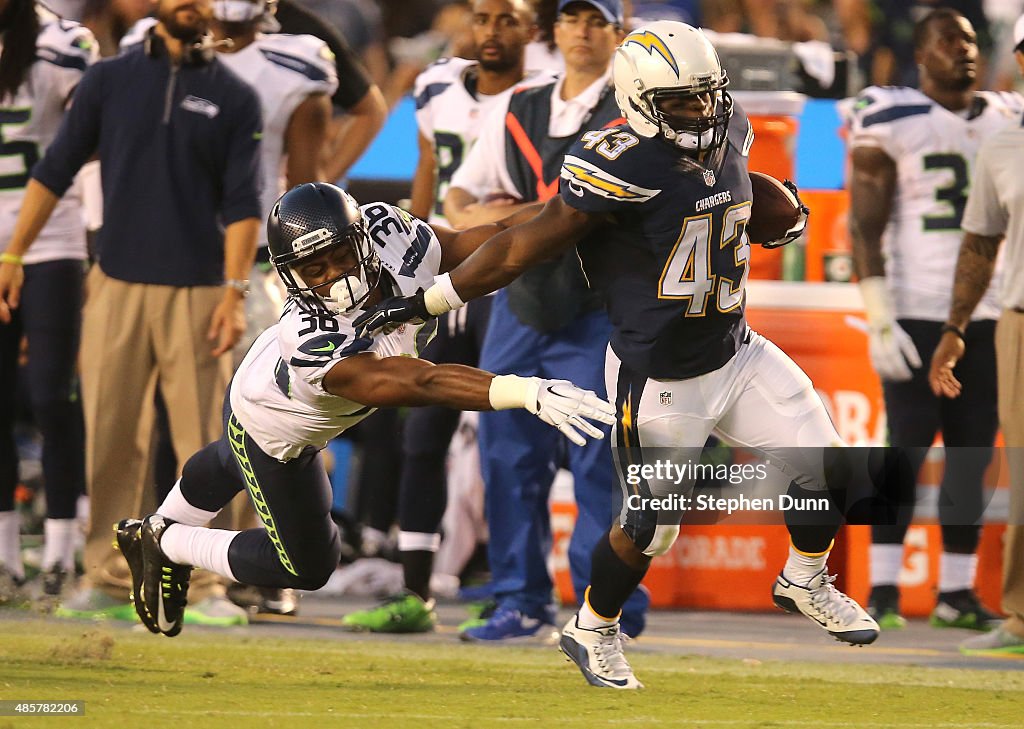 Seattle Seahawks v San Diego Chargers