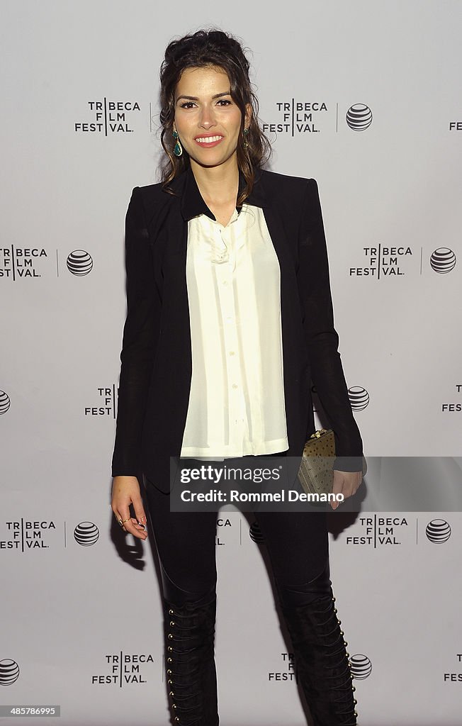Actress Sofia Pernas attends the "Indigenous" Premiere during the