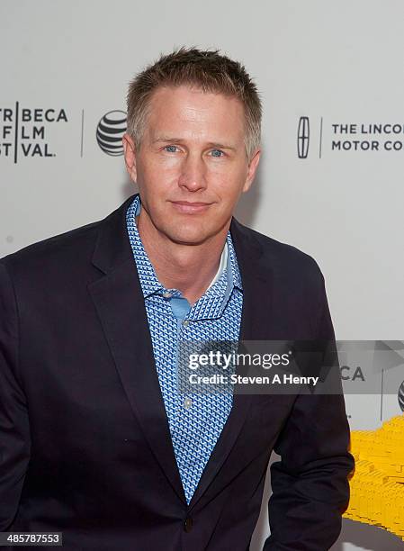 Director Daniel Junge attends the premiere of "Beyond the Brick: A LEGO Brickumentary" during the 2014 Tribeca Film Festival at SVA Theater on April...