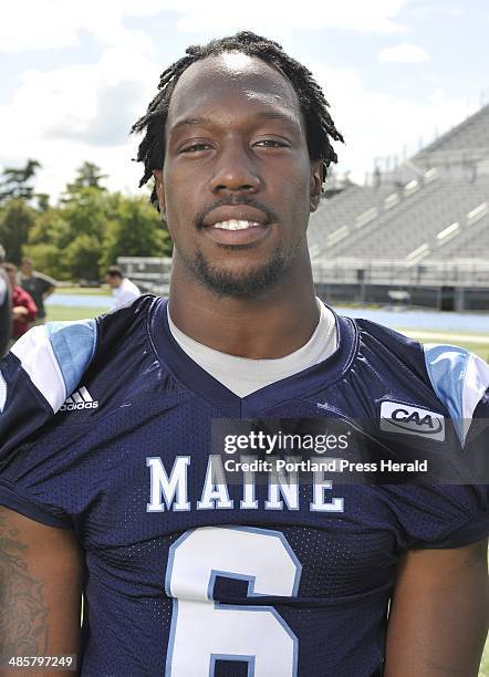 Photo by John Ewing/staff photographer -- Friday, August 12, 2011 -- University of Maine's football program hosts its annal media day at Orono....