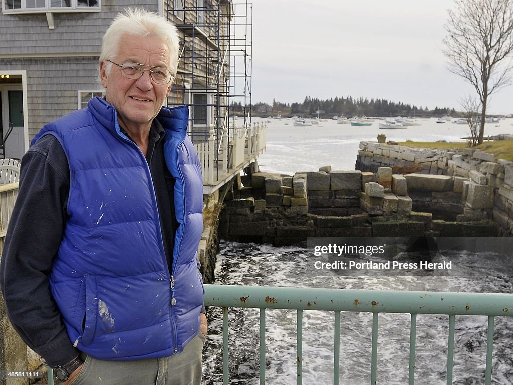 Phil Crossman owns the Tidewater Motel and likes the idea of the island of Vinalhaven making its ow
