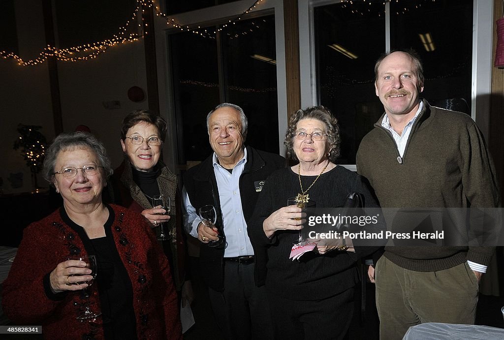 Barbara Gifford, Helen Rotondo, Joe Rotondo, Germaine Blake and Todd Doolan all of Freeport at the...