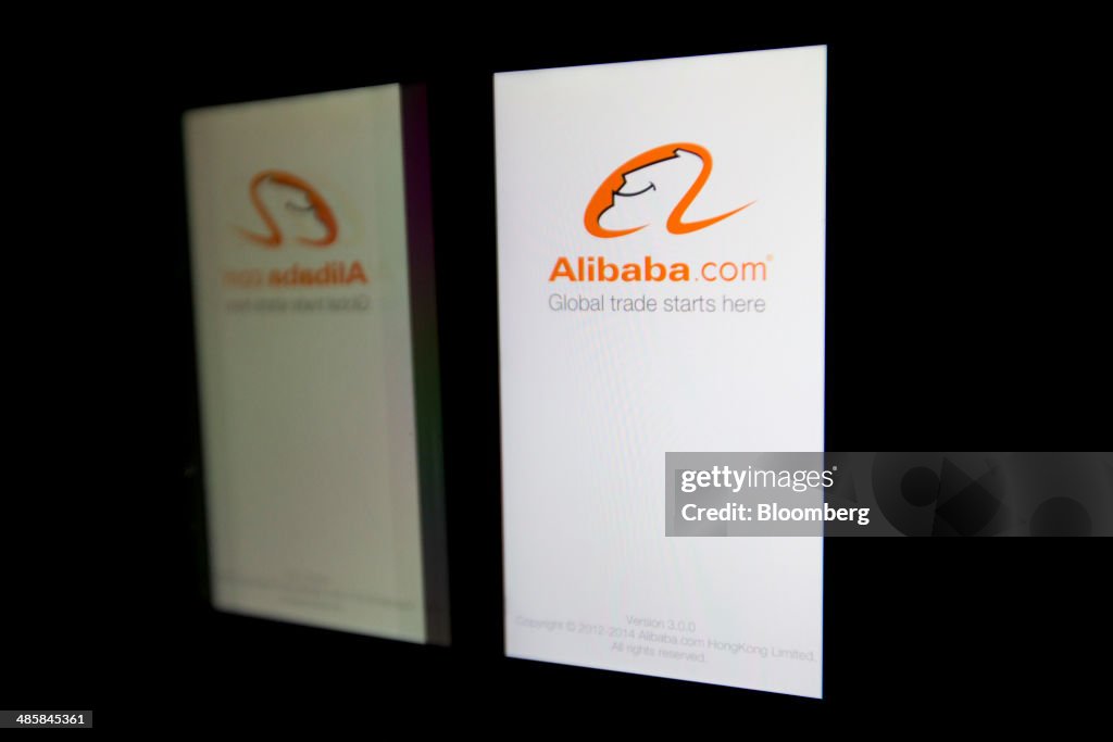 Images Of Alibaba Group Websites As The Company Said To Plan Hong Kong-Style IPO Fees