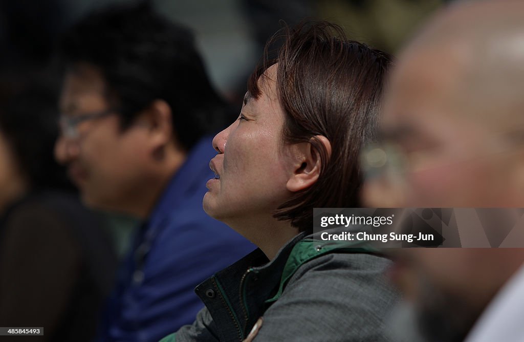 Rescue Work Continues At South Korean Ferry Disaster Site