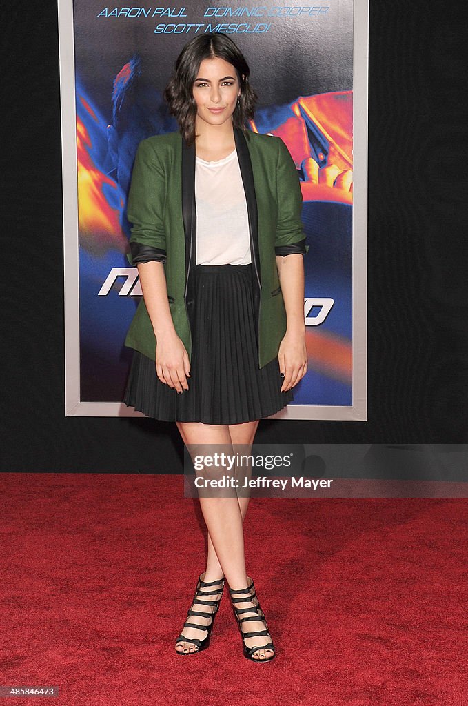 "Need For Speed" - Los Angeles Premiere - Arrivals