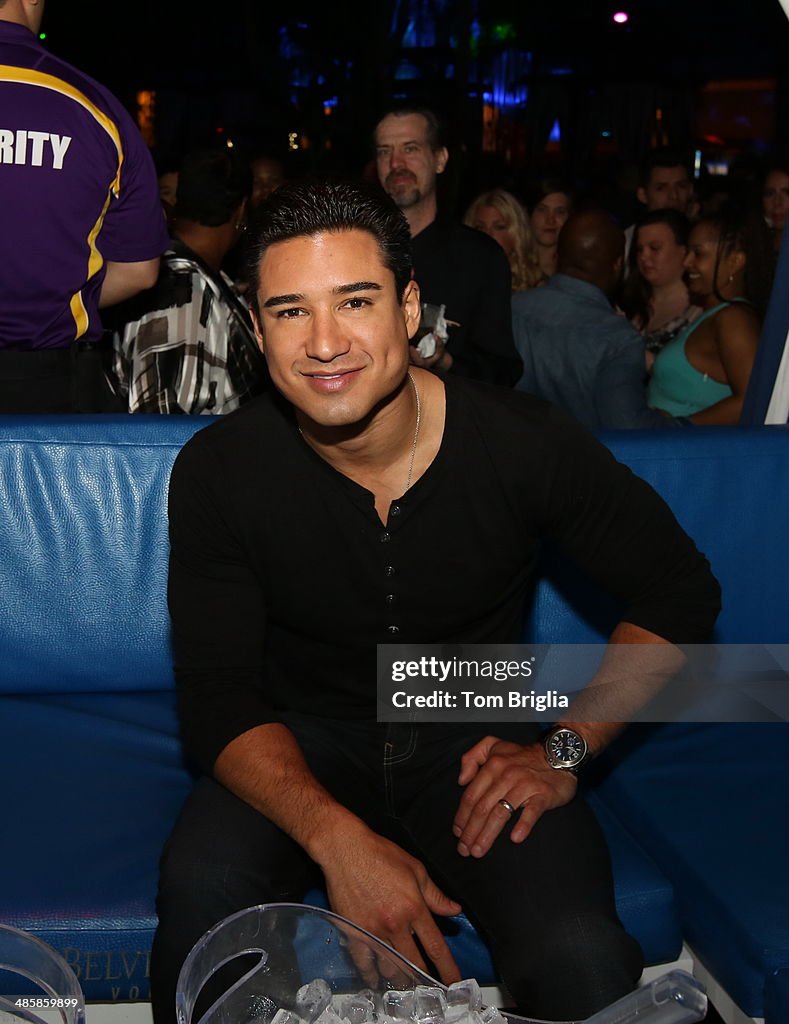 Mario Lopez Hosts The Pool After Dark At Harrah's Resort