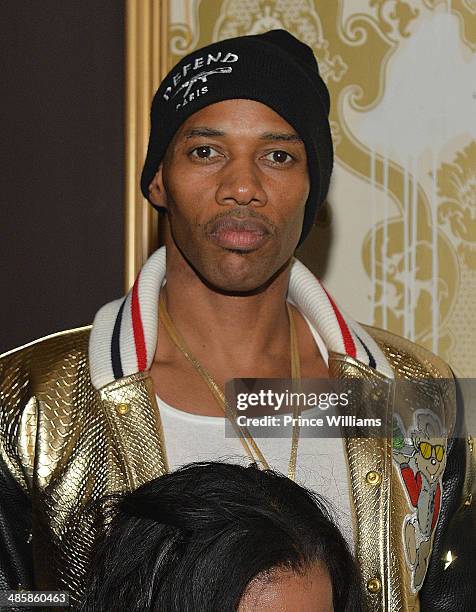 Nikko Smith attends a party at Aurum Lounge on April 16, 2014 in Atlanta, Georgia.