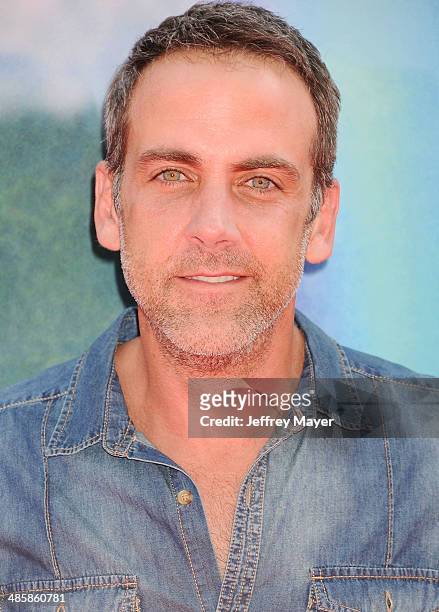 Actor Carlos Ponce attends the premiere of DisneyToon Studios' 'The Pirate Fairy' at Walt Disney Studios on March 22, 2014 in Burbank, California.