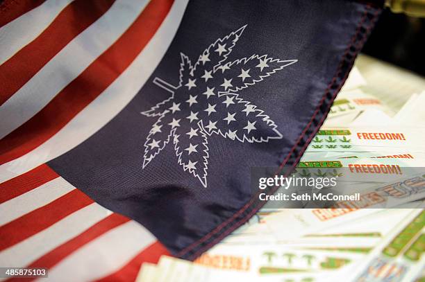 Pot Flags Medical Marijuana Flag Photos and Premium High Res Pictures - Getty Images