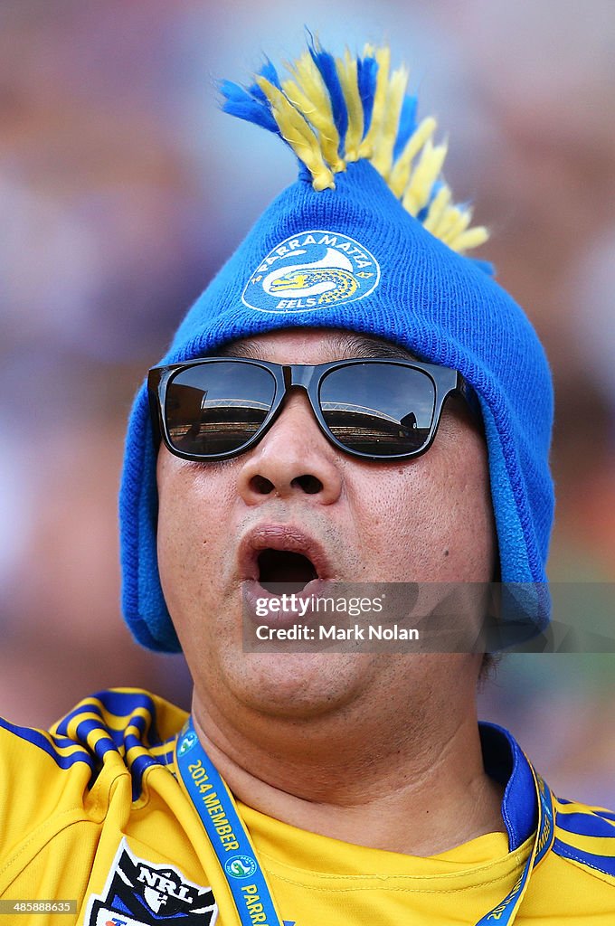 NRL Rd 7 - Eels v Tigers