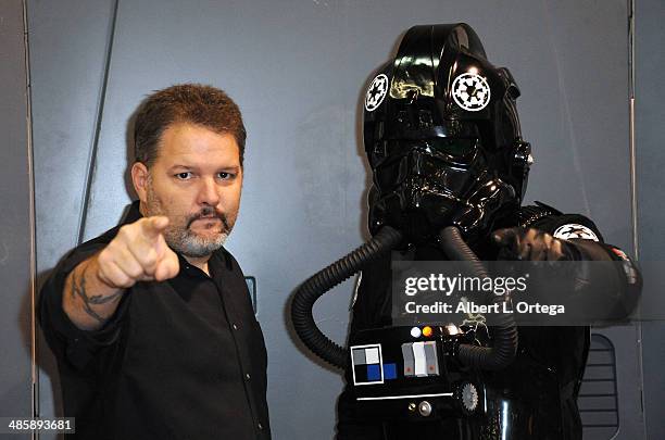 Actor/producer Britt Griffith attends WonderCon Anaheim 2014 - Day 3 held at Anaheim Convention Center on April 20, 2014 in Anaheim, California.