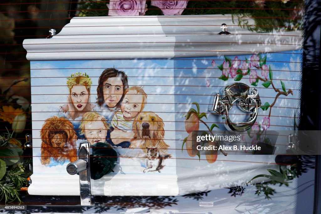 The Funeral Of Peaches Geldof - April 21,2014