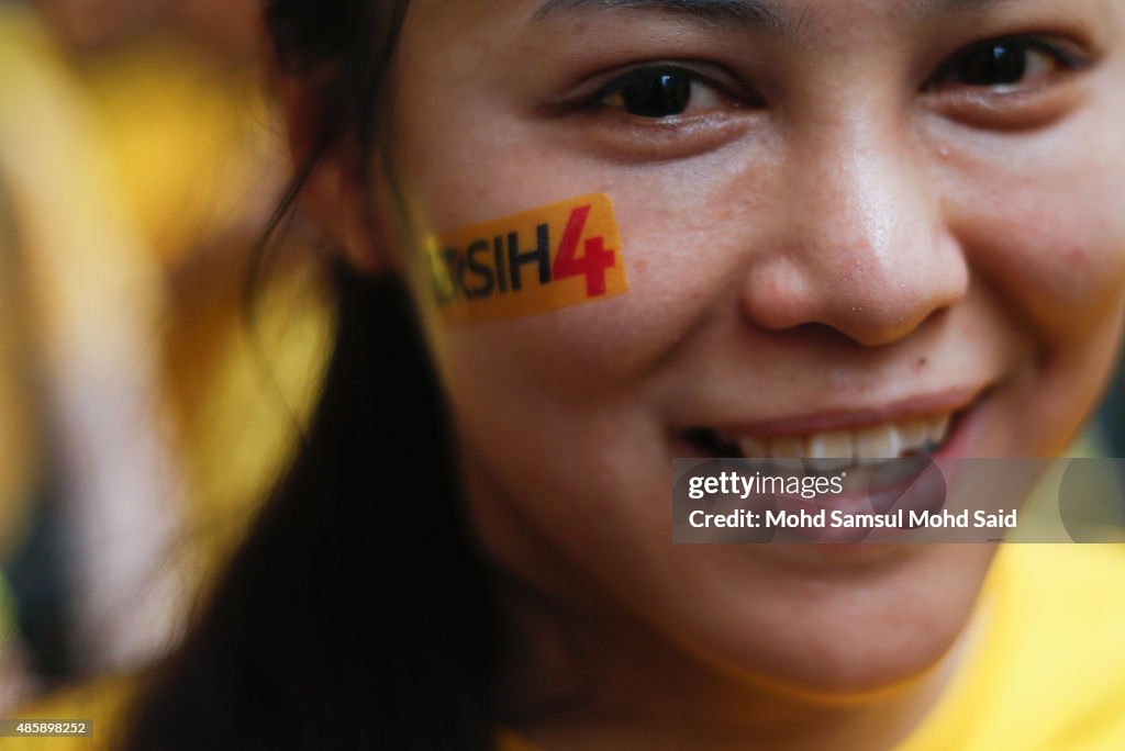 Malaysians Hold Mass Rally To Demand Resignation Of Prime Minister Najib Razak