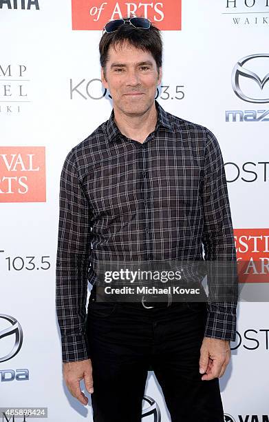 Actor Thomas Gibson attends the 2015 Festival Of Arts Celebrity Benefit Concert And Pageant on August 29, 2015 in Laguna Beach, California.