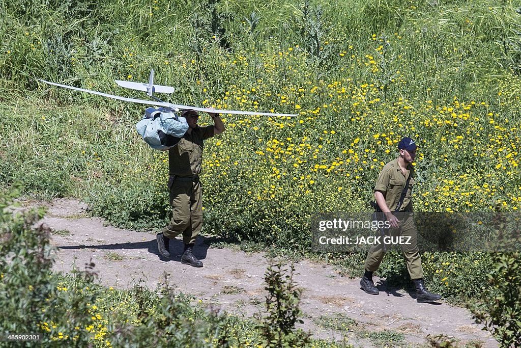 ISRAEL-LEBANON-DEFENCE-DRONE