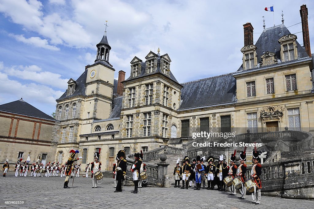 Bicentennial Farewell Napoleon At Fontainebleau
