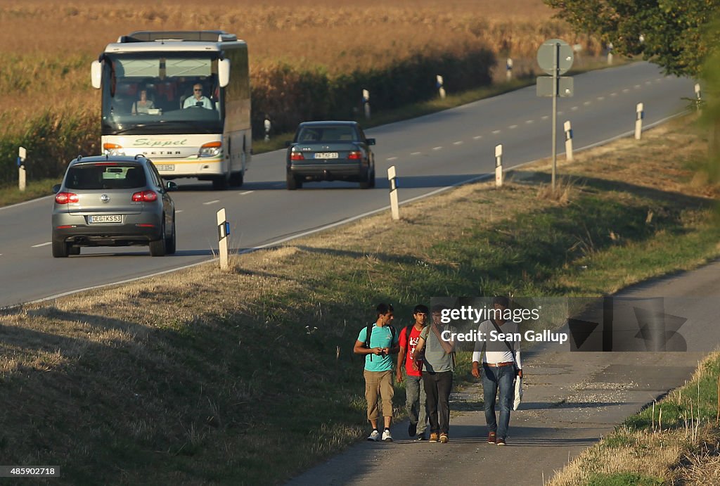 Migrants Arrive Daily In Southern Germany