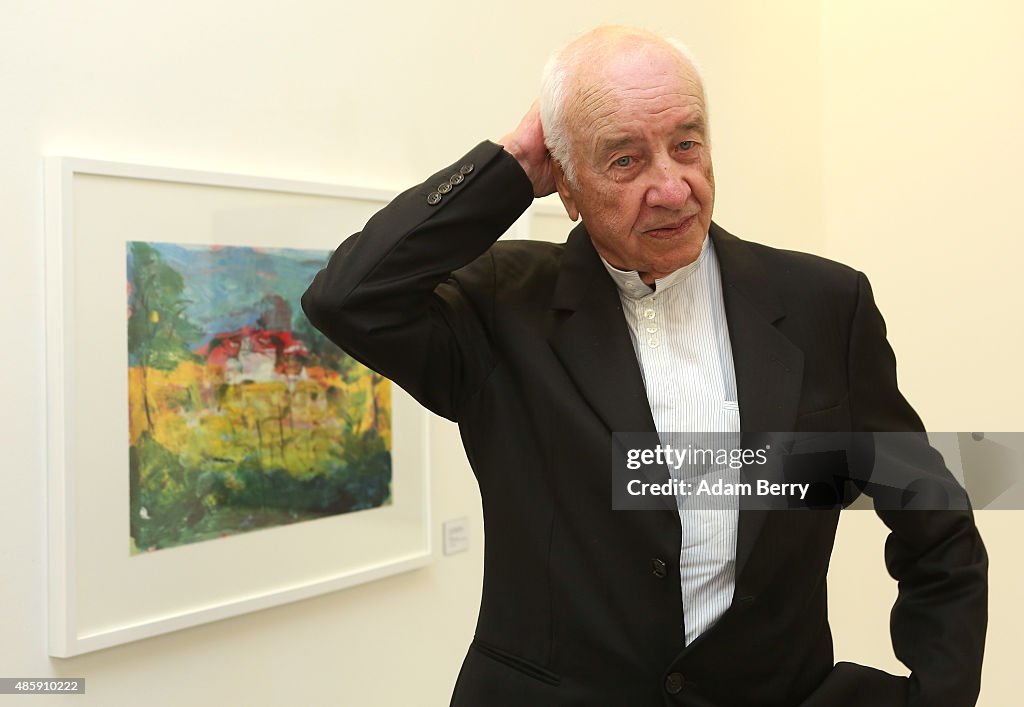 Armin Mueller-Stahl Attends 'Menschheitszirkus' Exhibition Opening