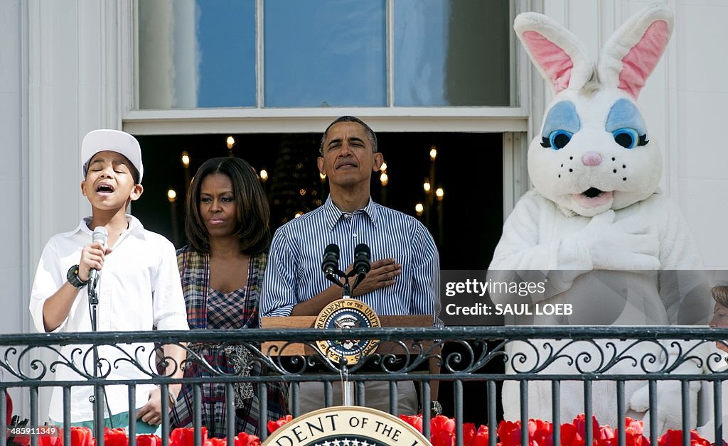 US-POLITICS-EASTER-OBAMA