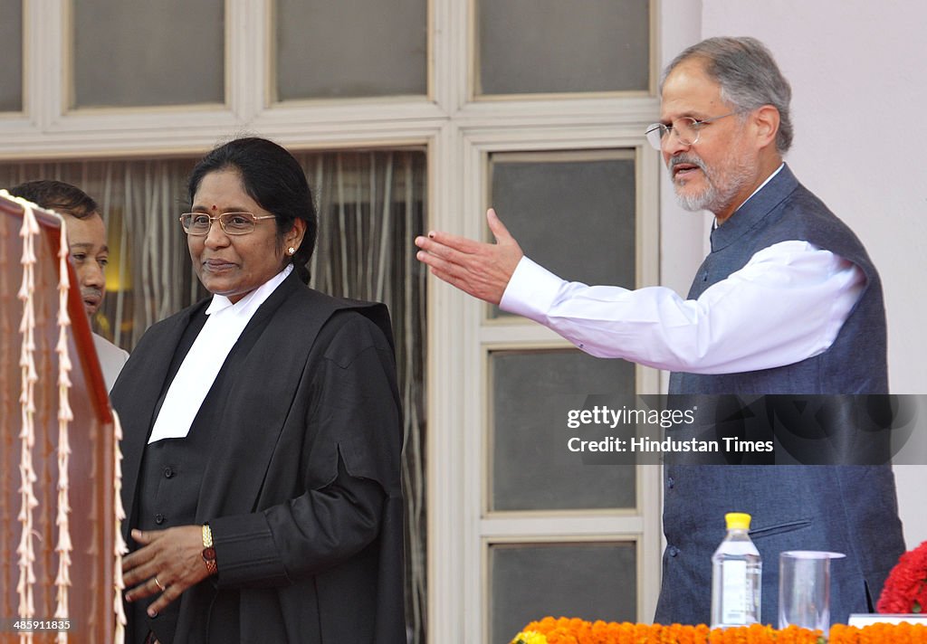 Gorla Rohini Sworn In As First Woman Chief Justice Of Delhi High Court