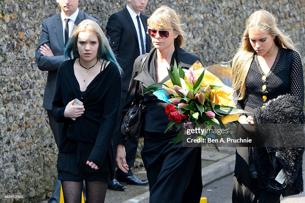 The Funeral Of Peaches Geldof