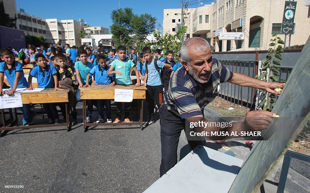 PALESTINIAN-UN-EDUCATION-REFUGEES