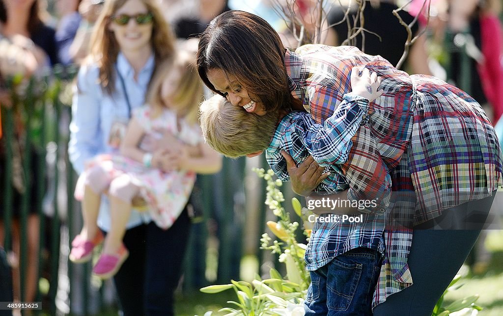 President And Mrs Obama Host Annual White House Easter Egg Roll