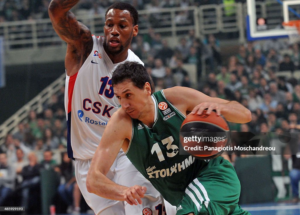 Panathinaikos Athens v CSKA Moscow - Turkish Airlines Euroleague Play Off