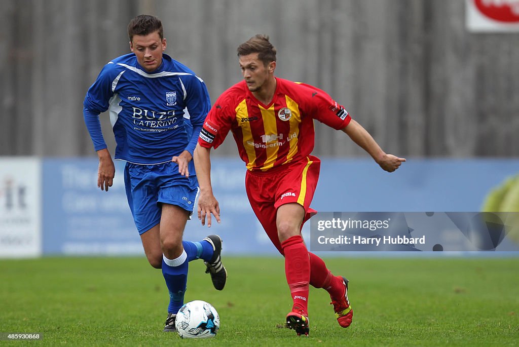 Stansted v Tilbury - The Emirates FA Cup Preliminary Round