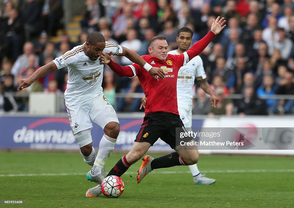 Swansea City v Manchester United - Premier League