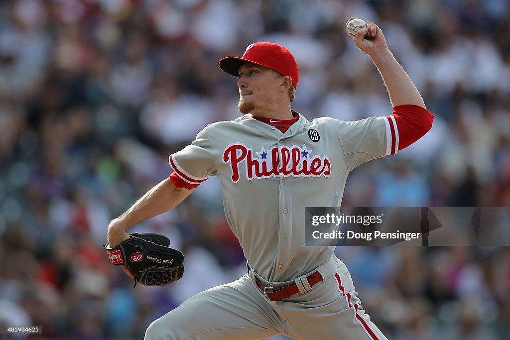 Philadelphia Phillies v Colorado Rockies