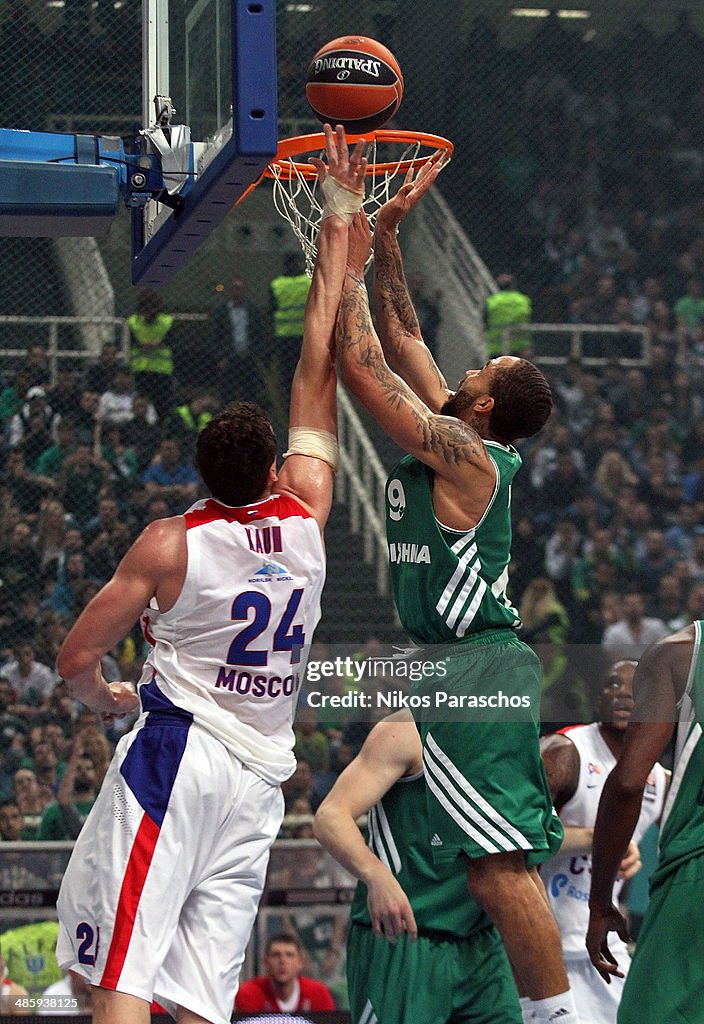 Panathinaikos Athens v CSKA Moscow - Turkish Airlines Euroleague Play Off