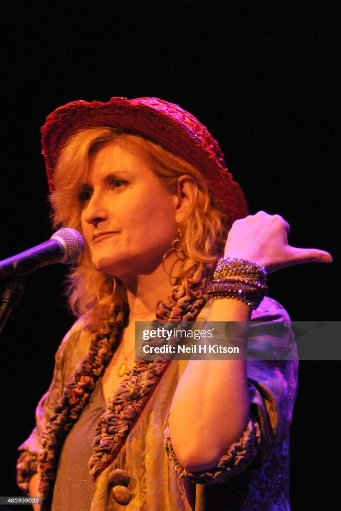 Eddi Reader Performs At City Varieties Music Hall In Leeds