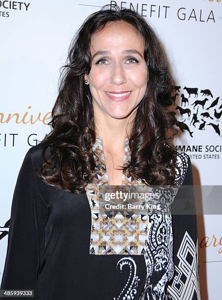 Director/honoree Gabriela Cowperthwaite attends the Humane Society Of The United States 60th Anniversary Benefit Gala on March 29, 2014 at The...