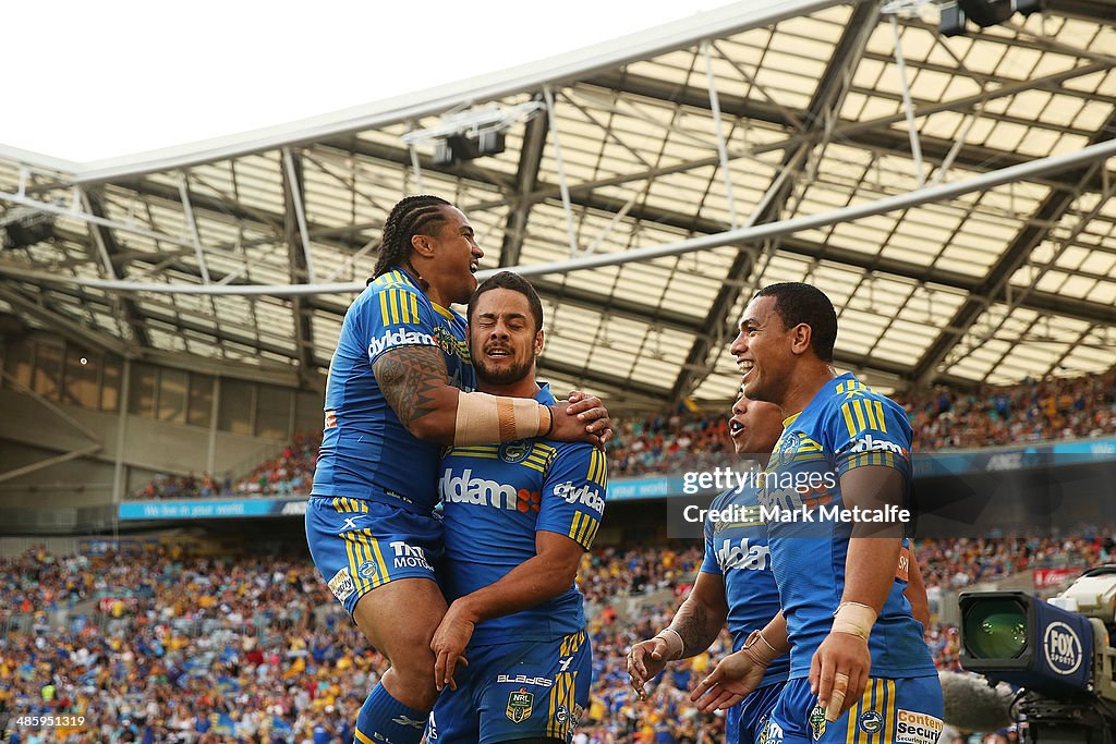 NRL Rd 7 - Eels v Tigers