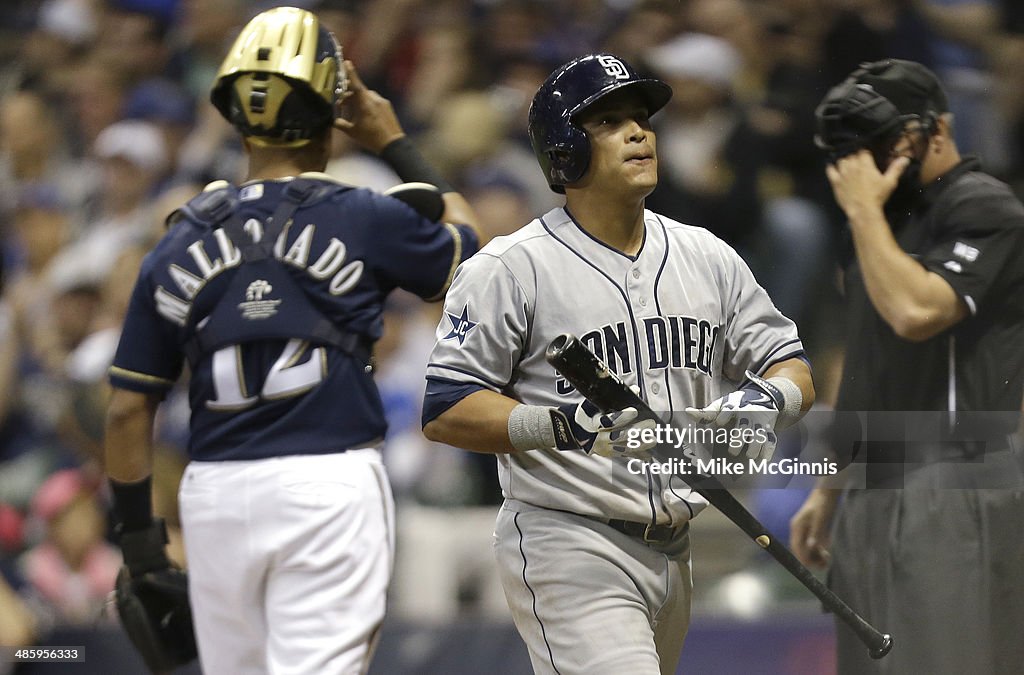 San Diego Padres v Milwaukee Brewers