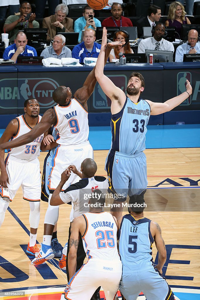 Memphis Grizzlies v Oklahoma City Thunder - Game Two
