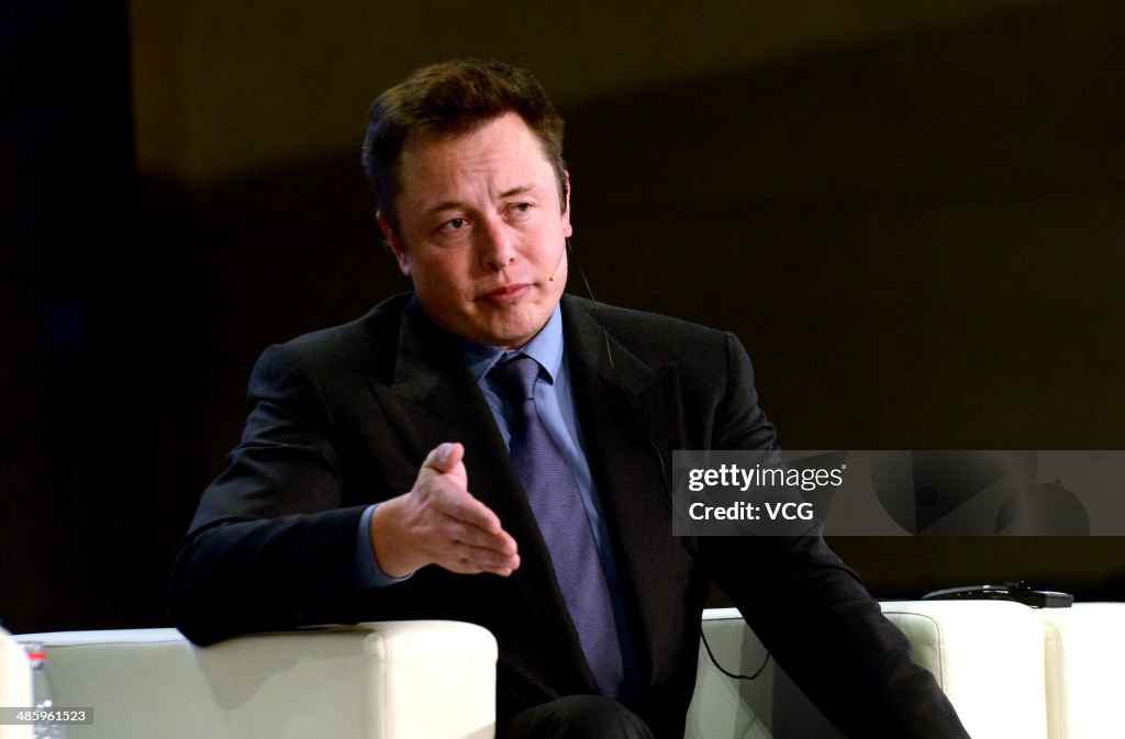 Tesla Motors CEO Elon Musk Visits Beijing