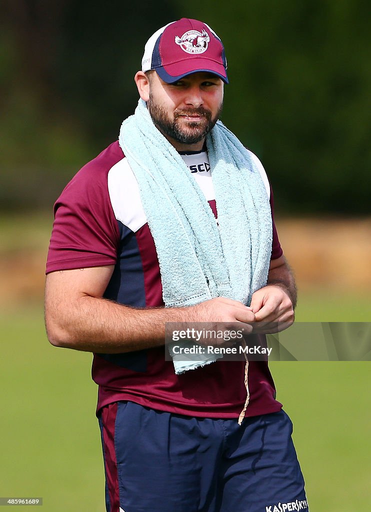 Manly Warringah Sea Eagles Training Session