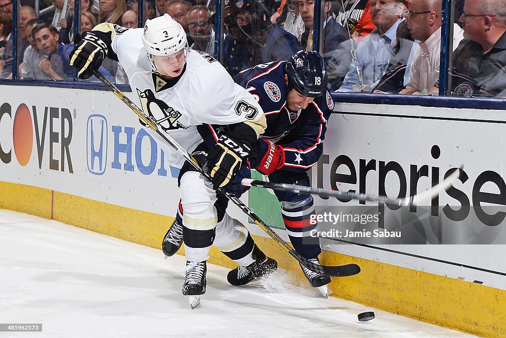 Pittsburgh Penguins v Columbus Blue Jackets - Game Three