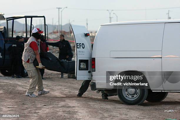 ciudad juarez, mexico, august, 2011 - mexico murder stockfoto's en -beelden