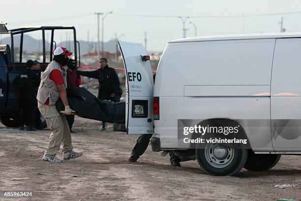 ciudad juarez, mexico, august, 2011 - mexico murder stock pictures, royalty-free photos & images
