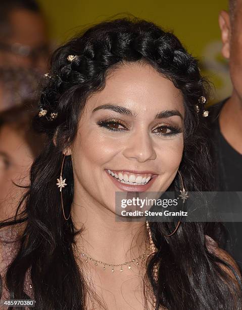 Actress/singer Vanessa Hudgens attends the 2015 MTV Video Music Awards at Microsoft Theater on August 30, 2015 in Los Angeles, California.