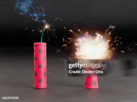 Ruffles Exploding Fireworks Cracker Exploding High-Res Stock Photo - Getty Images