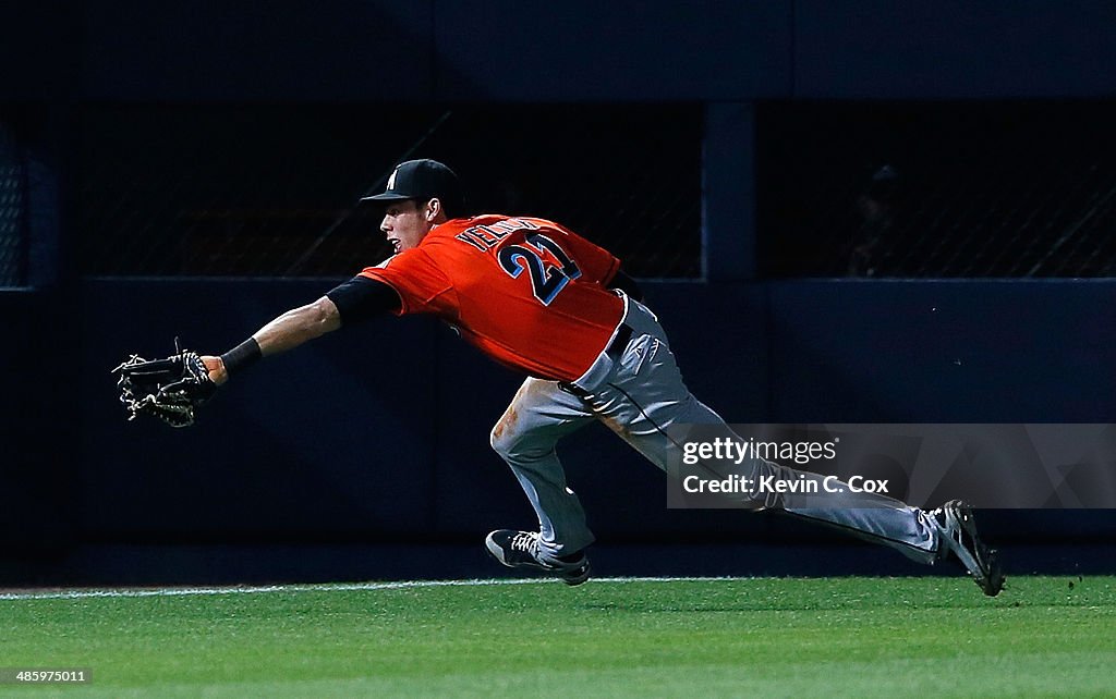 Miami Marlins v Atlanta Braves