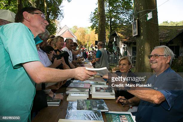 Henrik of Denmark attends the 2Oth 'La Foret des Livres' book fair on August 30, 2015 in Chanceaux-pres-Loches, France.