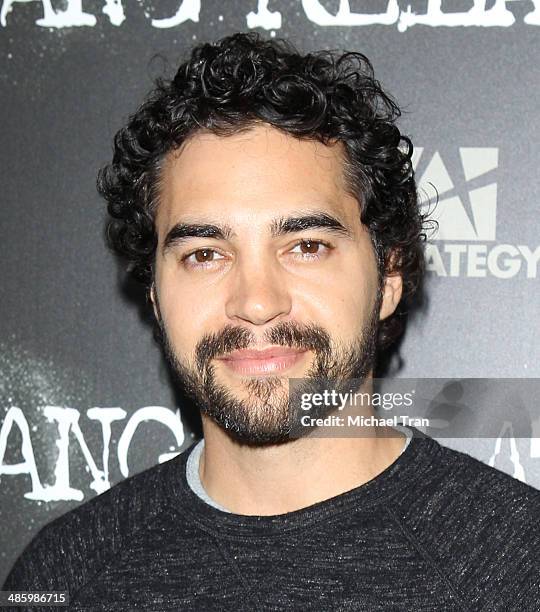 Ramon Rodriguez arrives at FOX's "Gang Related" TV series premiere held at Homeboy Industries on April 21, 2014 in Los Angeles, California.