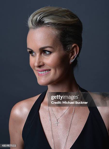 Actress Laeticia Hallyday poses for a portait during the 18th Annual City Of Lights, City Of Angels Film Festival at the Directors Guild of America...