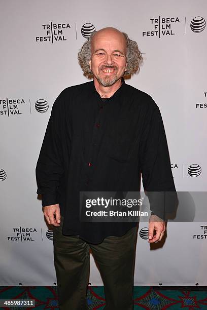 Actor Clint Howard attends the screening of "Intramural" during the 2014 Tribeca Film Festival at AMC Loews Village 7 on April 21, 2014 in New York...