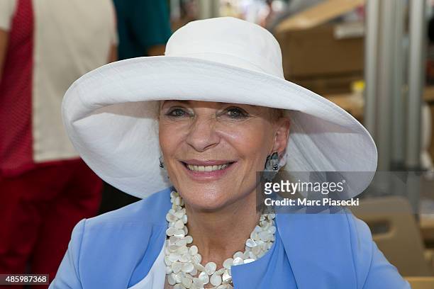 Princess Michael of Kent attends the 2Oth 'La Foret des Livres' book fair on August 30, 2015 in Chanceaux-pres-Loches, France.